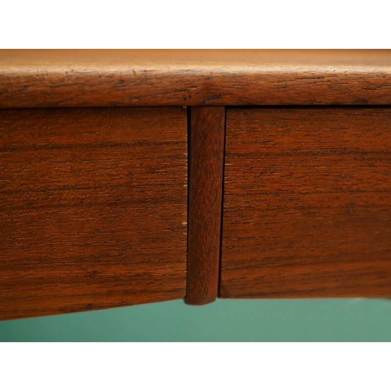 Vintage haniging teak shelf, Danish design, 1960-1970 