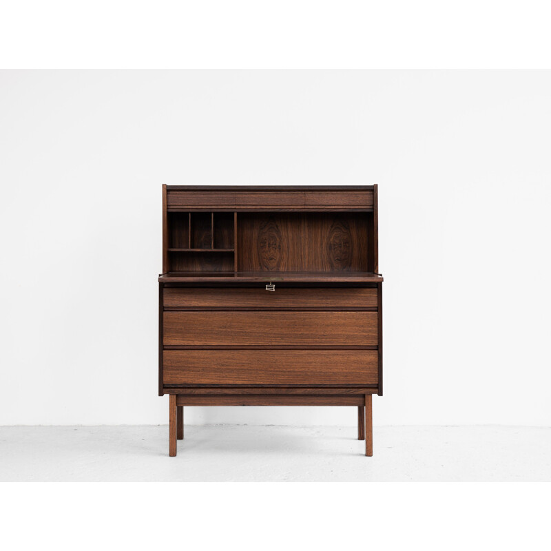 Vintage Danish secretaire in rosewood, 1960s