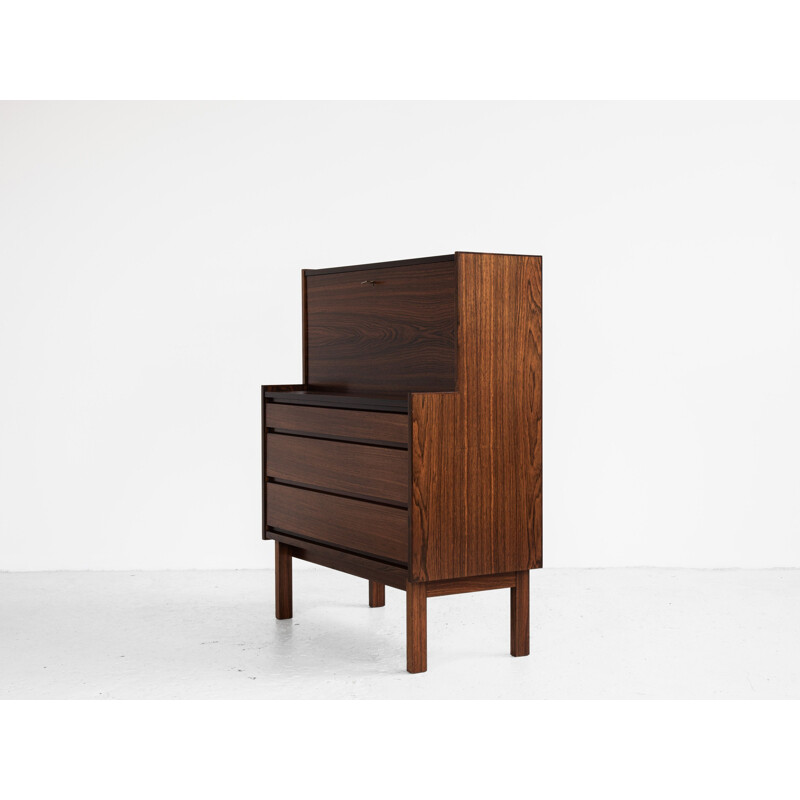 Vintage Danish secretaire in rosewood, 1960s