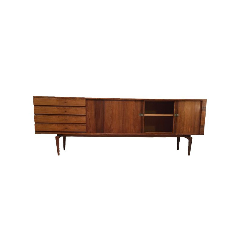 Vintage Deens palissander dressoir van H.W. Klein, 1960