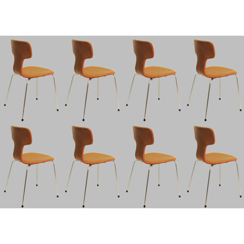 Set of 8 Vintage Arne Jacobsen 