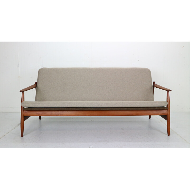 Vintage Danish Modern Teak Sofa by Poul M. Volther for Frem Rojle, 1960