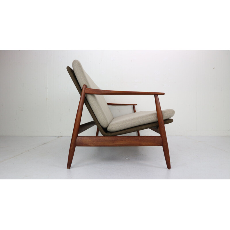 Vintage Danish Modern Teak Sofa by Poul M. Volther for Frem Rojle, 1960