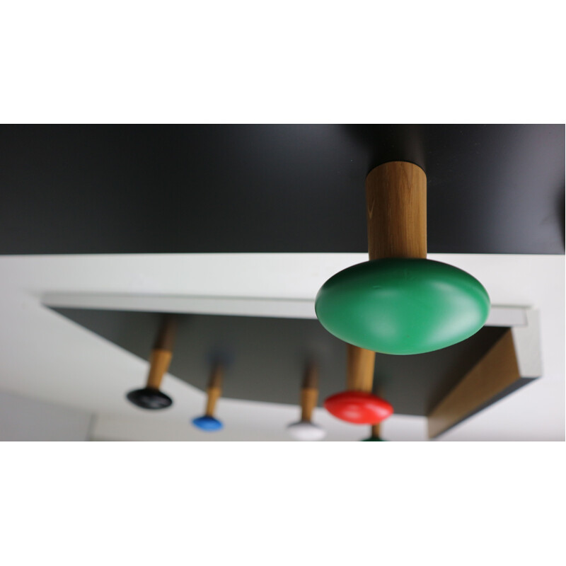 Set of 2 vintage Coat Racks LC17 by Le Corbusier for Cassina, 2010, Italy