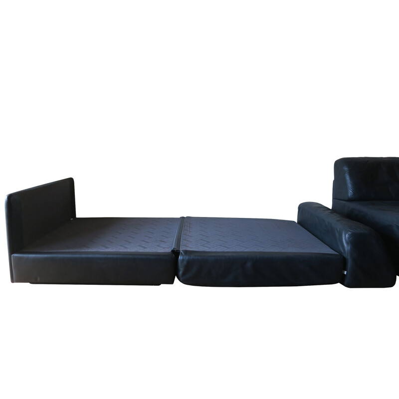 Vintage De Sede D76 Modular 3-Part Leather Sofa  Daybeds