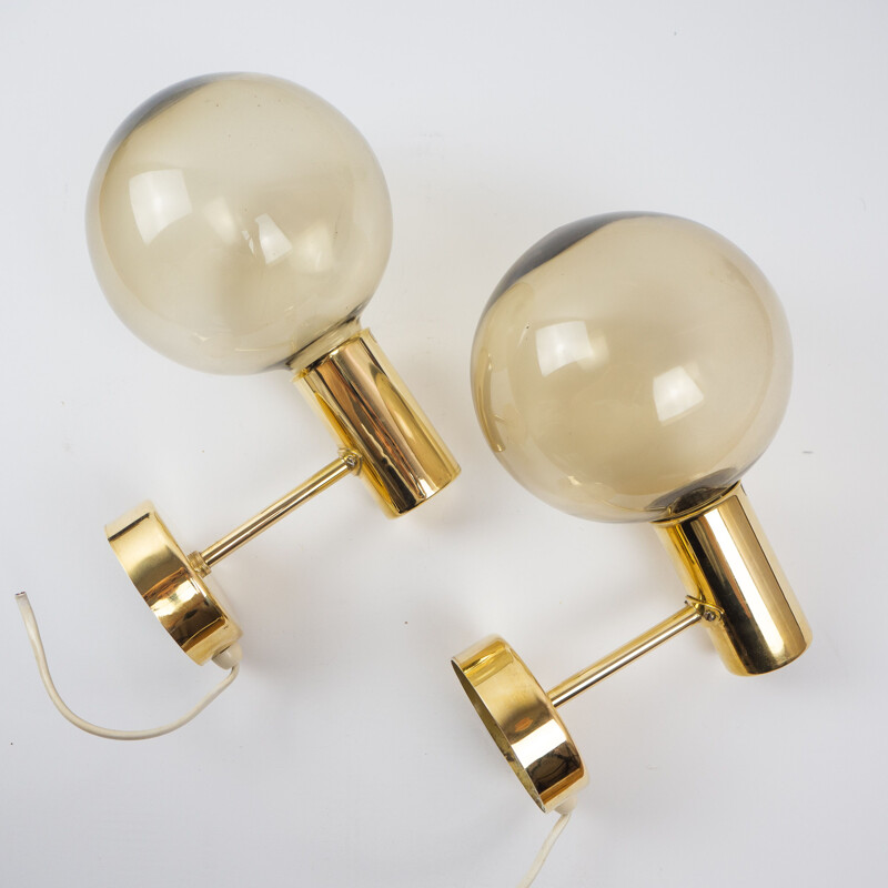 Pair of vintage Swedish wall lamps V149, Hans-Agne Jakobsson, Sweden, 1950