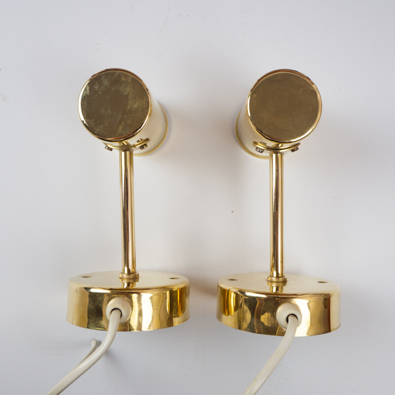 Pair of vintage Swedish wall lamps V149, Hans-Agne Jakobsson, Sweden, 1950