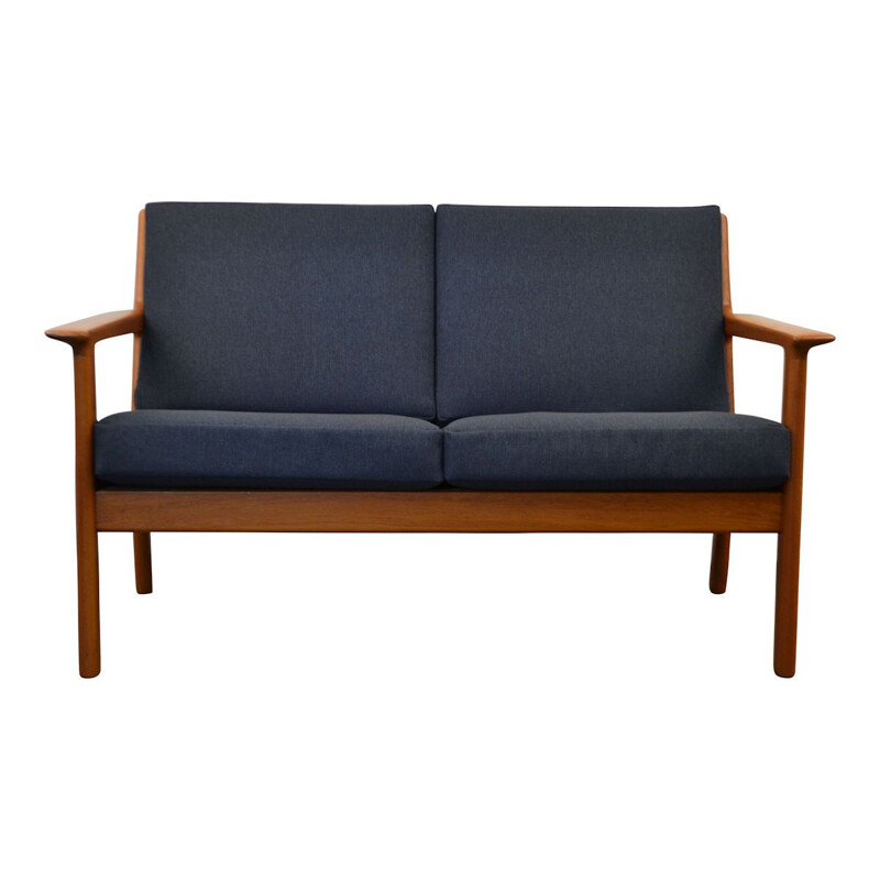 Vintage Danish Hans J. Wegner 2-seating sofa