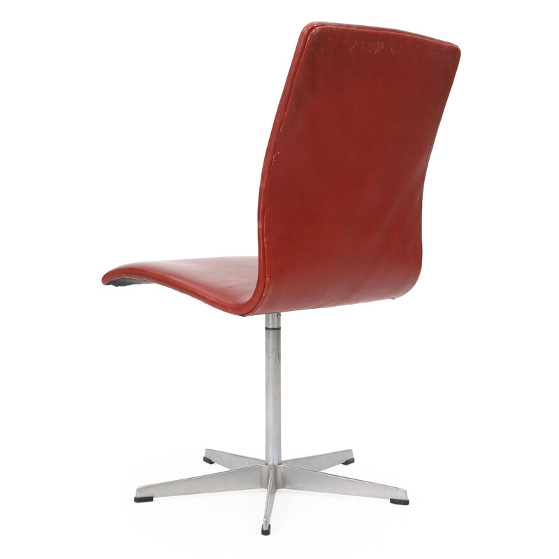 Arne Jacobsen "Oxford" vintage chair by Fritz Hansen, 1965