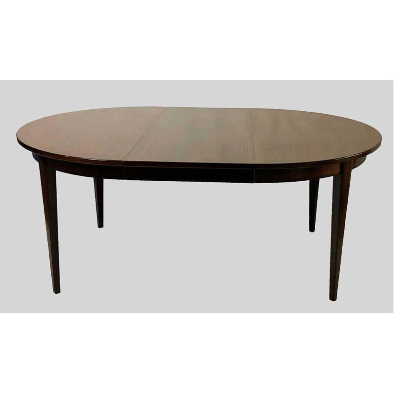 Mesa de extensão Vintage Rosewood por Omann Jun, 1960