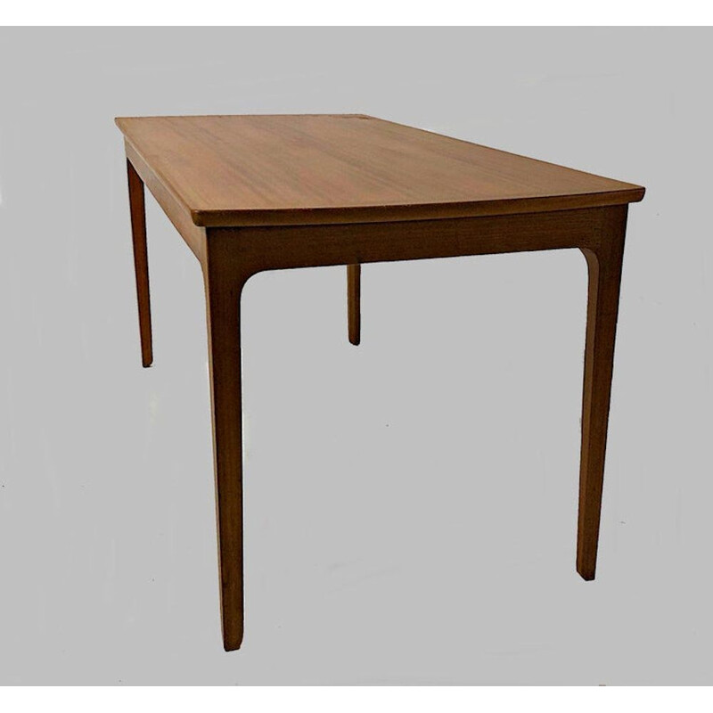 Vintage Mahogany Coffee Table by Ole Wanscher for A.J. Iversen, 1960s