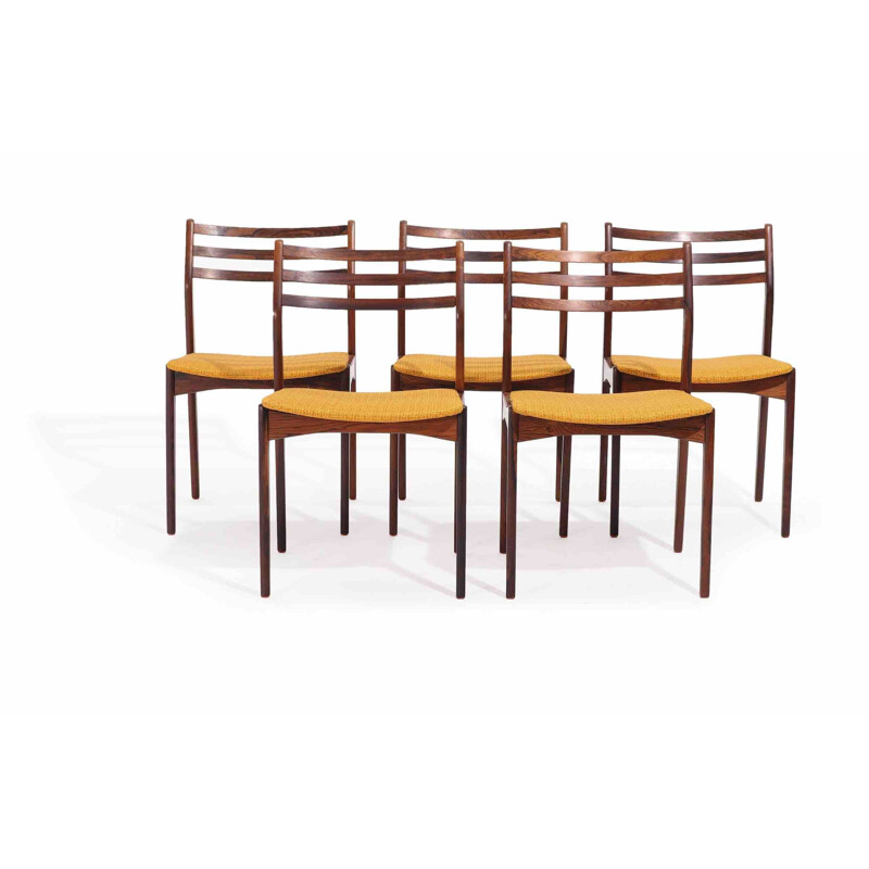 Vintage rosewood dining set by Vestervig Eriksen