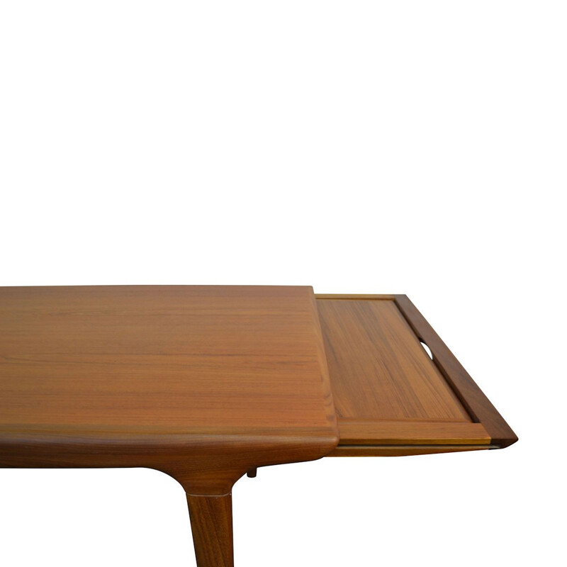 Vintage teak dining table by Johannes Andersen for Uldum Møbelfabrik