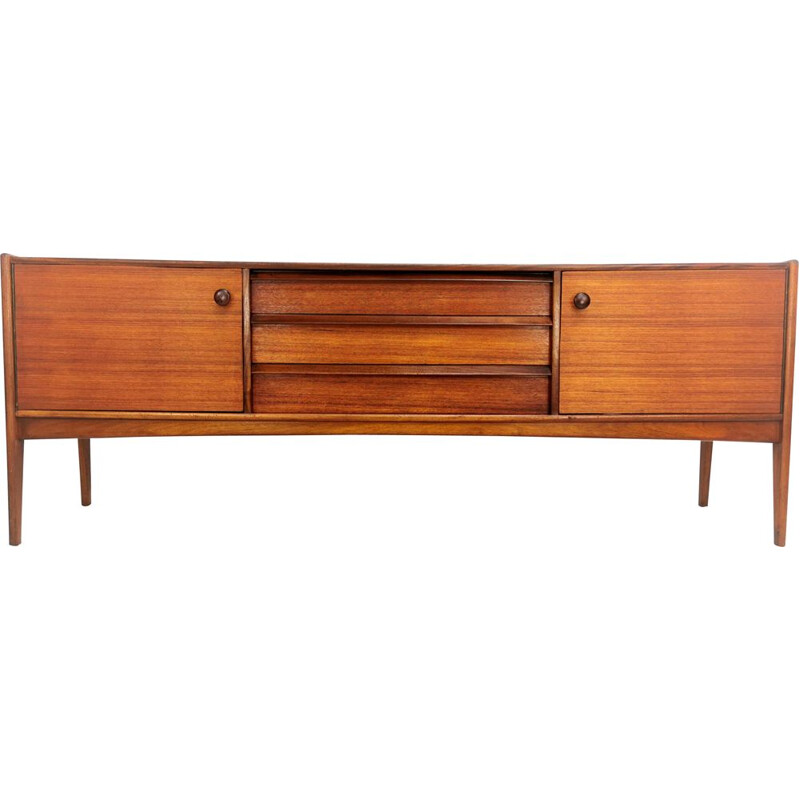 Vintage Younger Da Silva Teak Mid Sideboard 1960