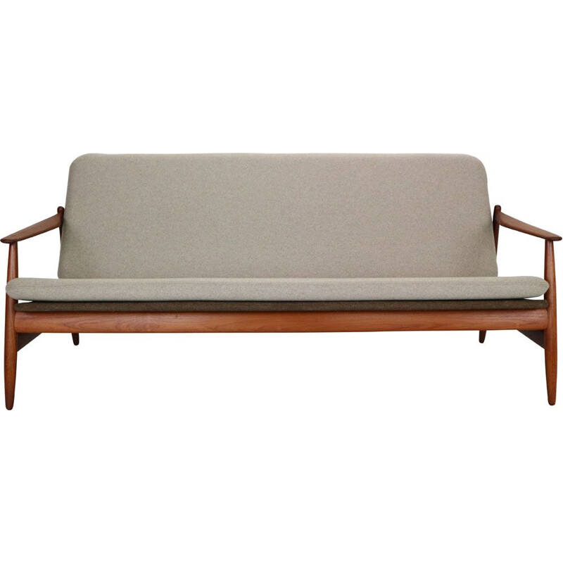 Vintage Danish Modern Teak Sofa by Poul M. Volther for Frem Rojle, 1960