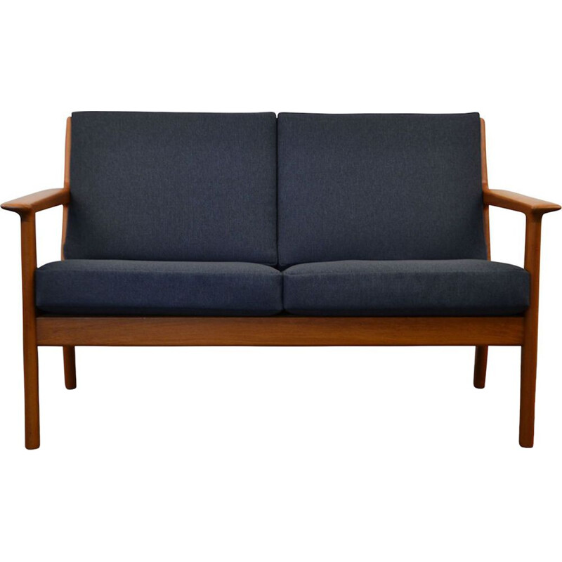 Vintage Danish Hans J. Wegner 2-seating sofa