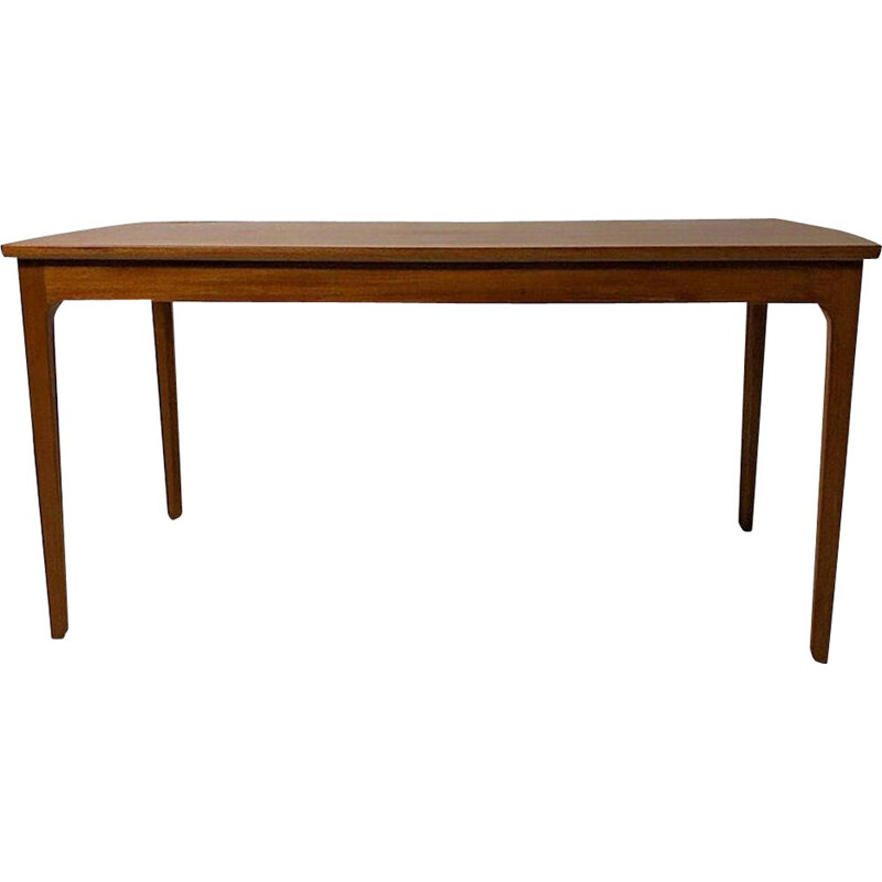 Vintage Mahogany Coffee Table by Ole Wanscher for A.J. Iversen, 1960s