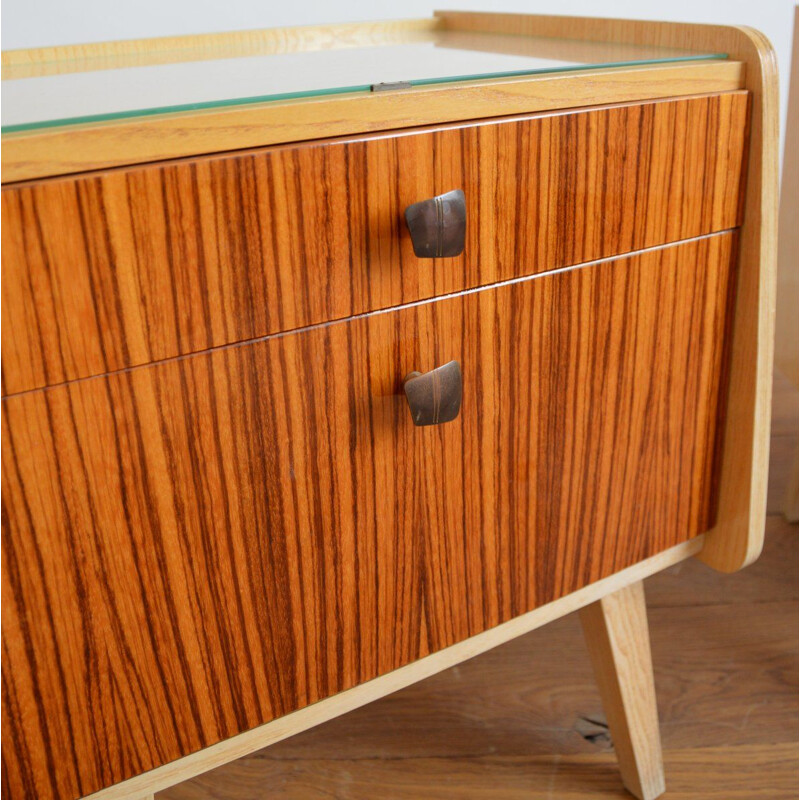 Pair of  vintage bedside tables 1960s