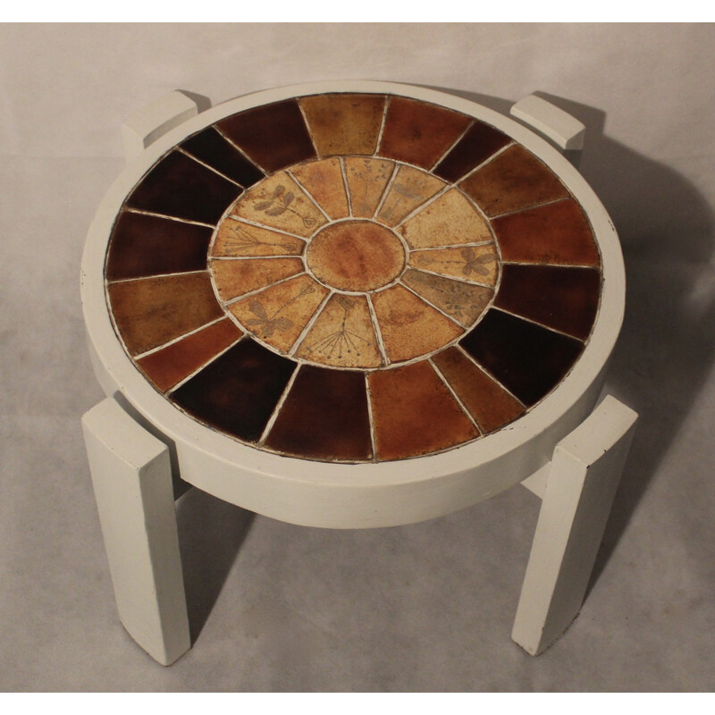 Vallauris coffee table in ceramic, Roger CAPRON - 1950s