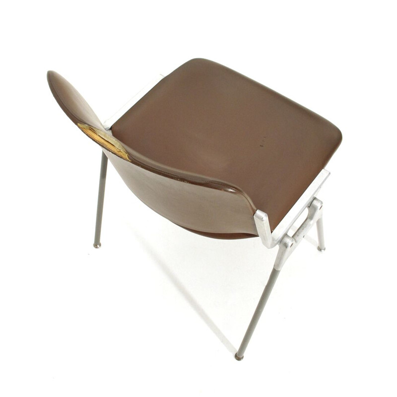 Conjunto de 12 sillas DSC 106 de Giancarlo Piretti para Castelli, 1960