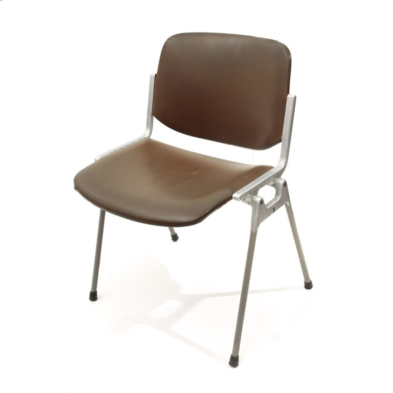 Set van 12 DSC 106 stoelen van Giancarlo Piretti per Castelli, 1960