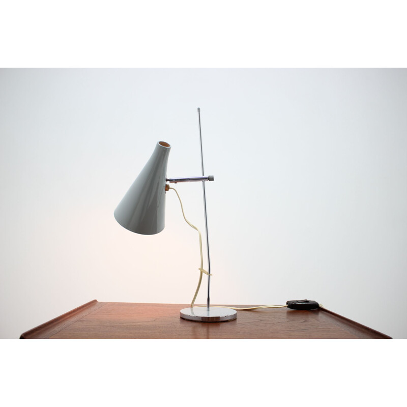 Vintage table lamp by Josef Hurka for Lidokov, Czechoslovakia, 1960