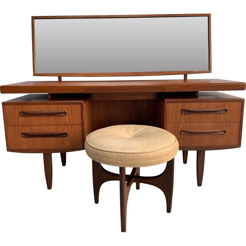 Vintage dressing table with stool by G-Plan, 1960s