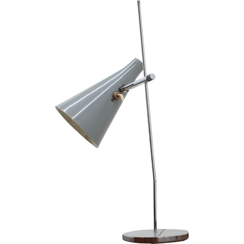 Vintage table lamp by Josef Hurka for Lidokov, Czechoslovakia, 1960