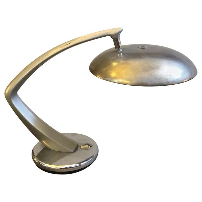 Vintage "Boomerang" Table Lamp by Fase, Spain, 1970s