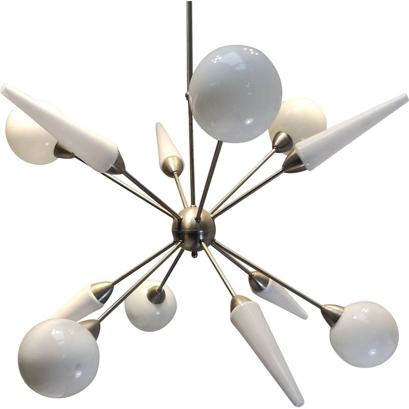Vintage chandelier, Space Age style