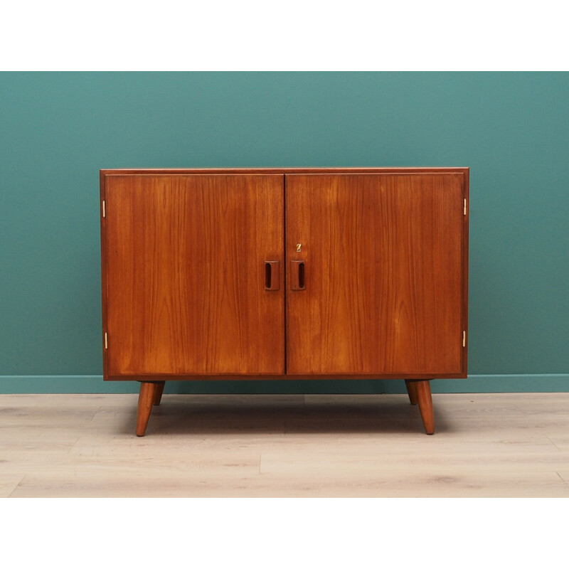 Vintage teak small sideboard by Børge Mogensen, 1960-70s