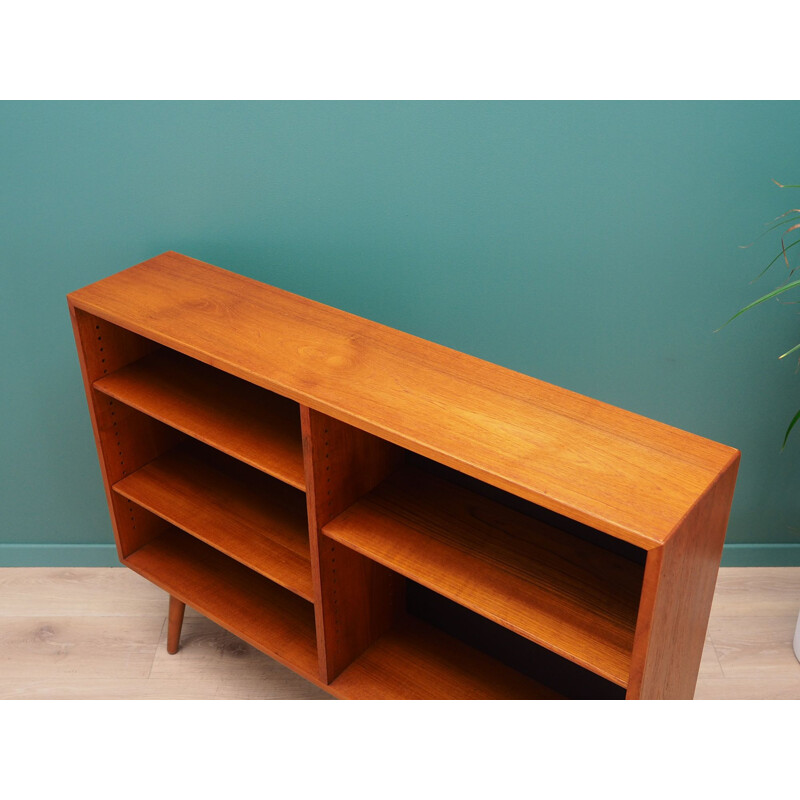 Vintage bookcase in teak, Denmark, 1960-70s