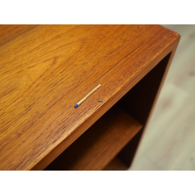 Vintage bookcase in teak, Denmark, 1960-70s