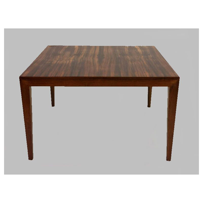 Vintage rosewood coffee table by Severin Hansen, 1960