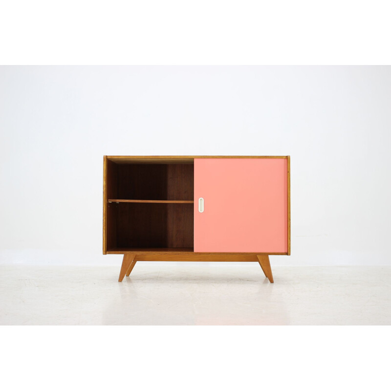 Vintage oakwood sideboard by Jiří Jiroutek, Czechoslovakia 1960