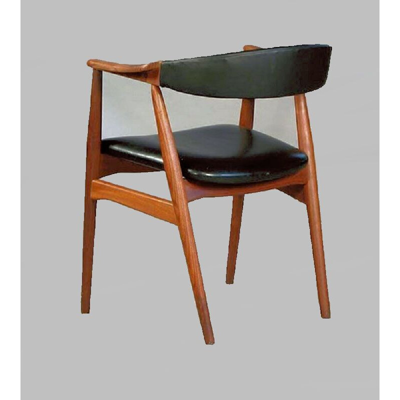 Ensemble de 6 fauteuils vintage de Th. Harlev pour Farstrup Møbler, 1950