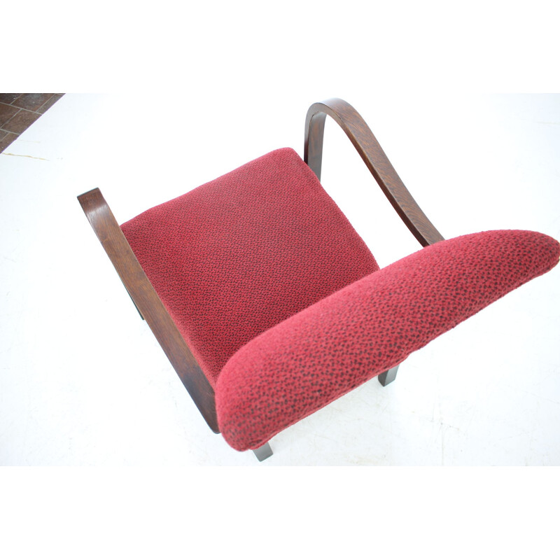 Vintage armchair designed by Jindřich Halabala, 1950s