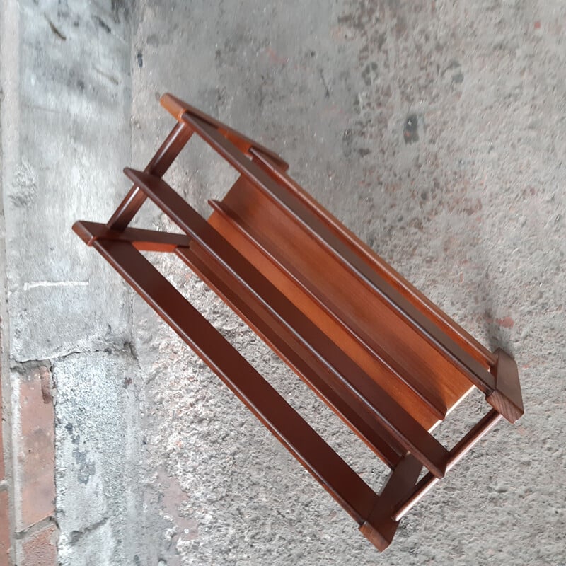 Vintage magazine rack by Guy Rodgers for Heals
