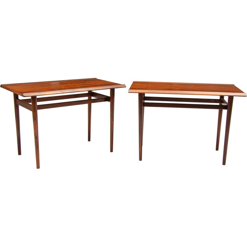 Mid century rosewood tables by Arne Vodder