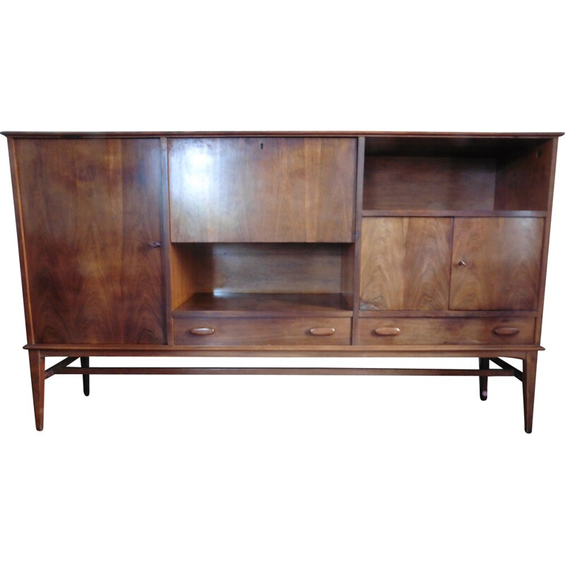 Large Arno Scandinavian sideboard in Rio rosewood - 1950s