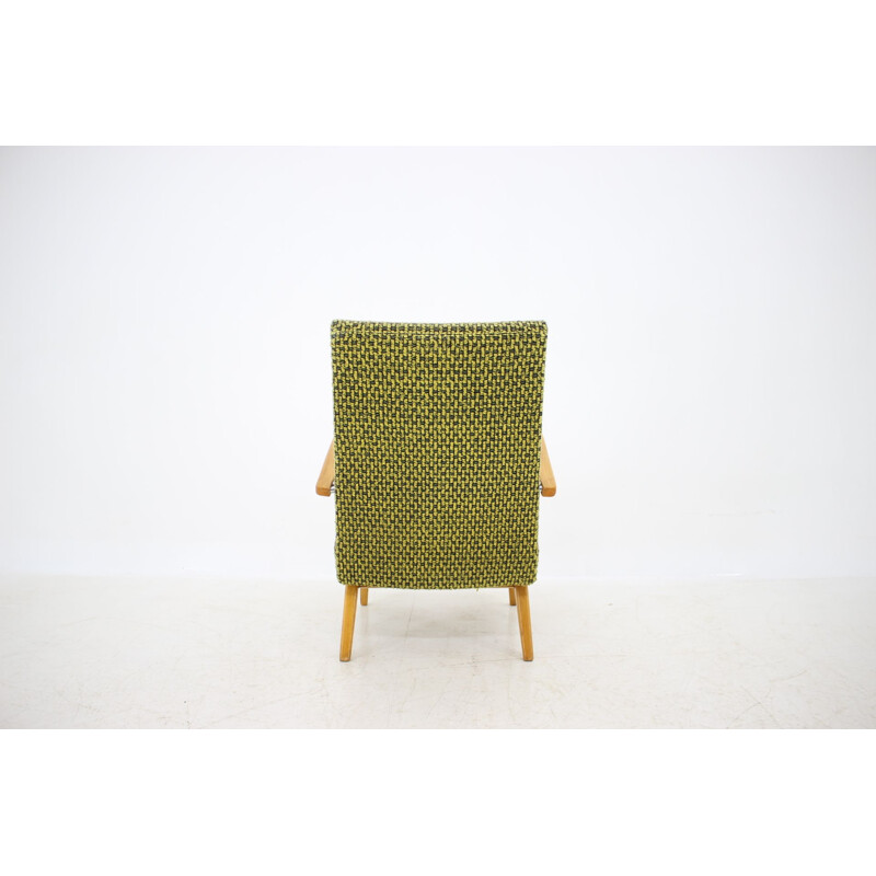 Vintage armchair by Jindřich Halabala, 1960s