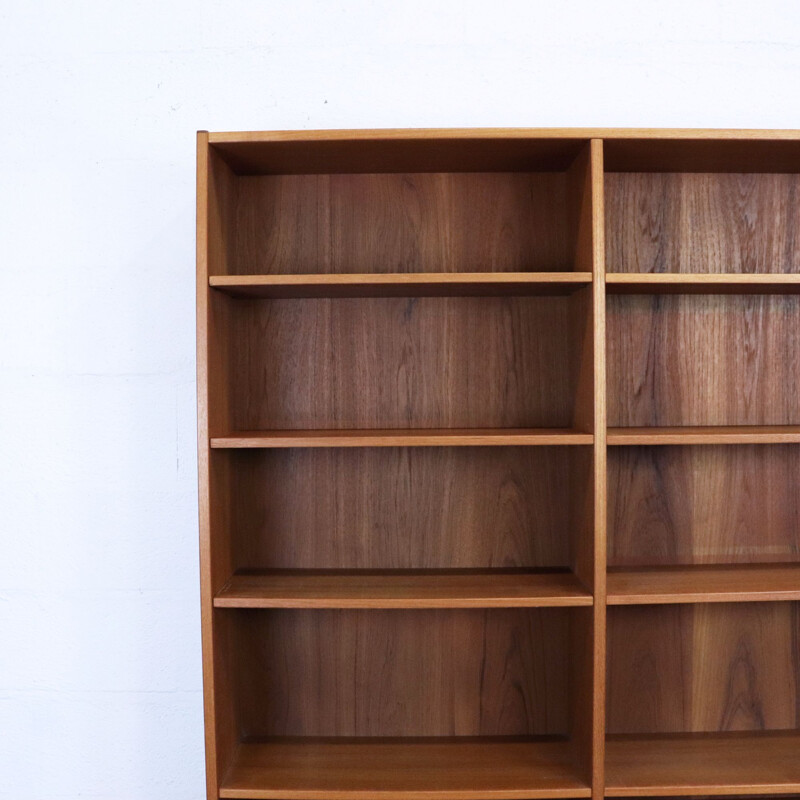 Vintage teak bookcase, 1960