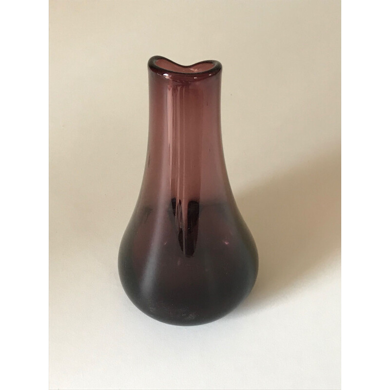 Vintage Dieulefit vase by Claude Morin, 1960 