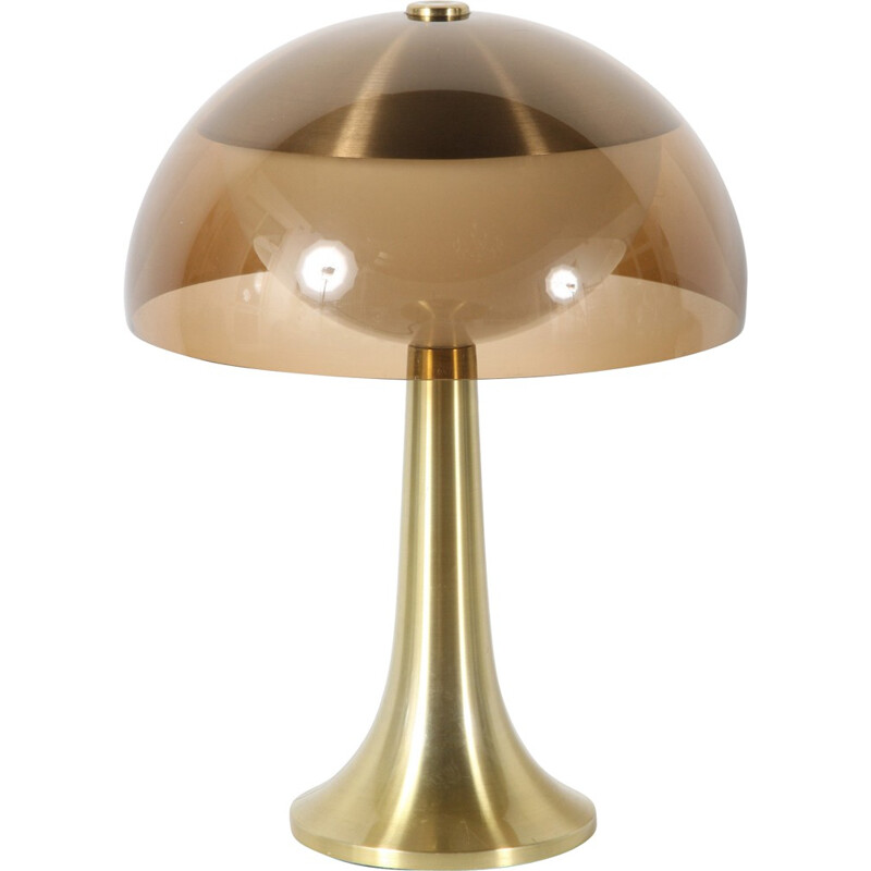 Vintage-Lampe aus Metall und gefärbtem Methacrylat von Lamperti, 1970