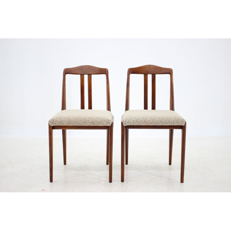 Set of six vintage dining chairs designed by Johannes Andersen, 1960