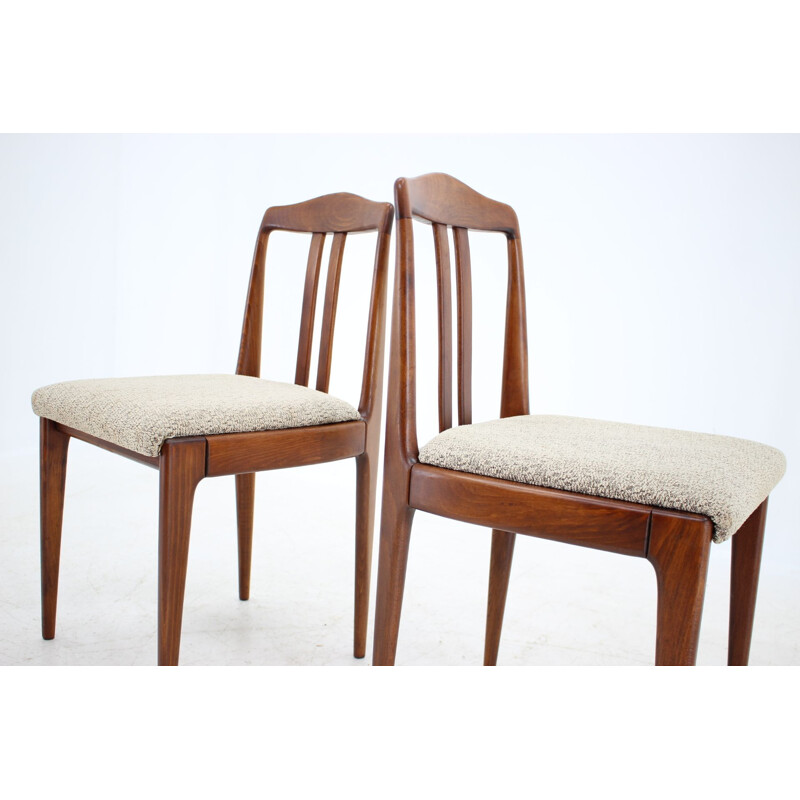 Set of six vintage dining chairs designed by Johannes Andersen, 1960