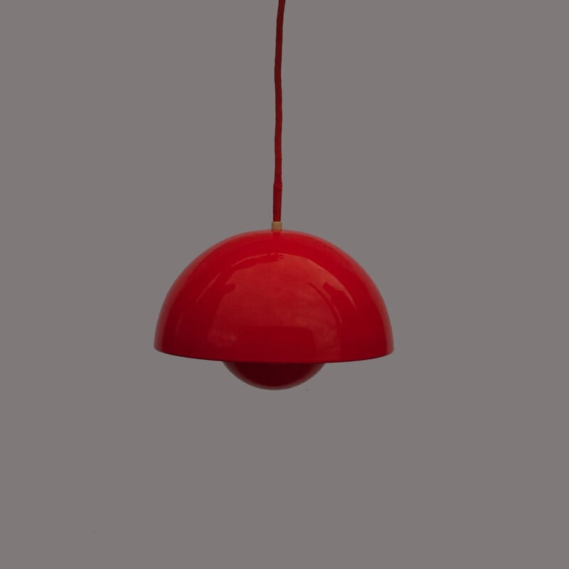 Vintage Verner Panton Flowerpot Pendant Light for Louis Poulsen, Denmark