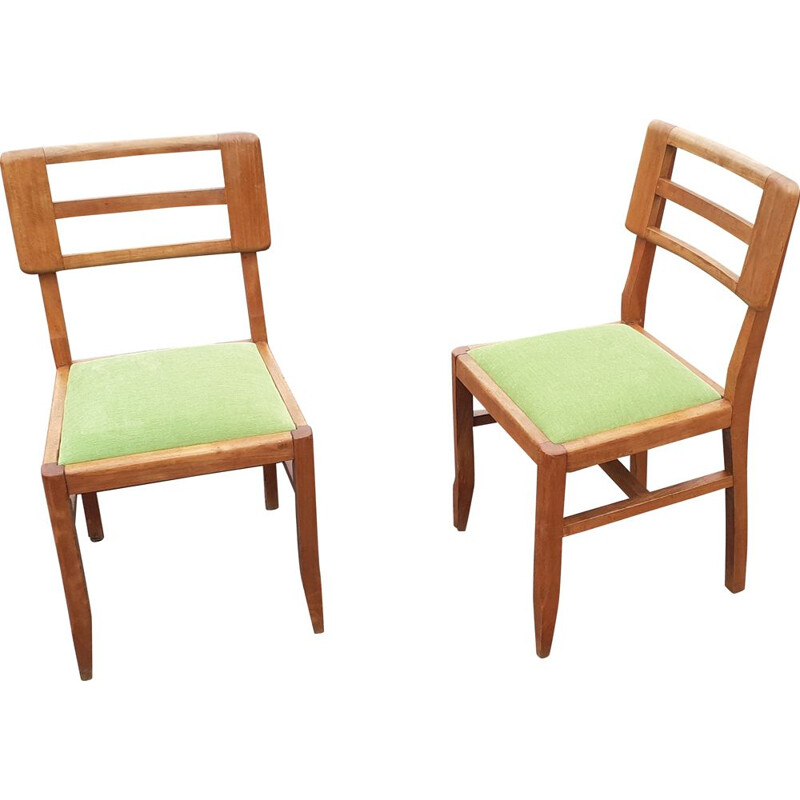 Pair of vintage chairs by Pierre Cruège