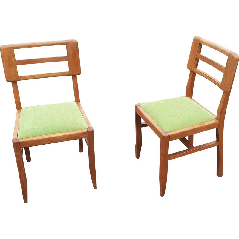 Par de cadeiras vintage por Pierre Cruège
