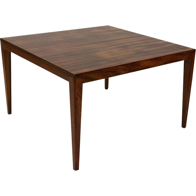 Vintage rosewood coffee table by Severin Hansen, 1960